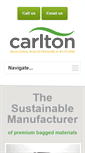 Mobile Screenshot of carltonmanufacturing.co.uk